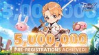 Ragnarok Origin reached 5,000,000 pre-registrations