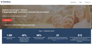 Enable Biosciences Announces Relaunch of Website for Early Detection of Type 1 Diabetes