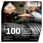 Hankook Tire Offers Up to $100 in Savings with Great Catch Rebate