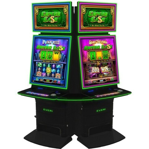 Launch game families for Everi's Dynasty Vue™ include the Combo Cash™ Series