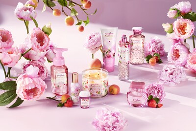 GINGHAM GORGEOUS with fragrance notes of Pink Strawberries, Peach Nectar & Blooming Peonies!
