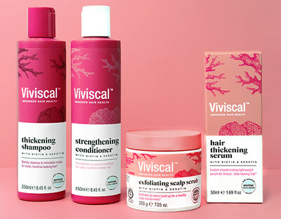 Viviscaltm introduces a new suite of topical hair growth products for women to promote gorgeous, fuller-looking hair.