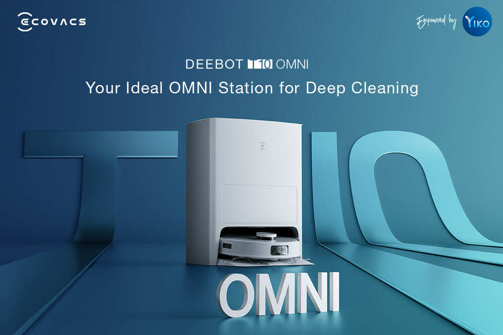 ECOVACS Launches State-of-the-Art, AI Powered Robot Vacuum DEEBOT T10 OMNI,  Offering the Ultimate Hands-Free Cleaning Solution