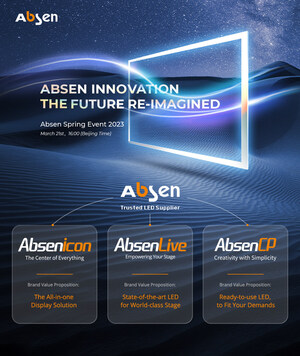 Absen New Category Brands and Innovations Blossom at Spring Launch 2023