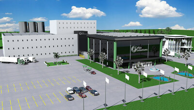 Initial rendering of Cirba Solutions' planned South Carolina flagship facility.