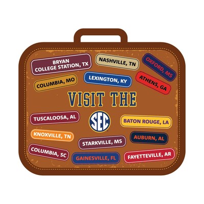 The Visit the SEC passport showcases the best of the SEC in an easy, mobile-friendly way with more than 150 attractions and local businesses across each of the conference cities. Credit: Cities of the SEC