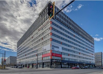 Clickspace is situated in the heart of Montreal's fashion district at 1 Chabanel. (CNW Group/Clickspace)