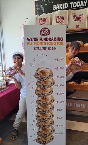 COBS BREAD'S THIRD ANNUAL DOUGHNATION DAY CAMPAIGN UNDERWAY WITH GOAL OF RAISING $375,000 FOR 100+ LOCAL CHARITIES ACROSS CANADA