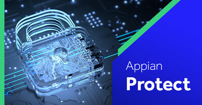 Appian Protect proporciona a los clientes de Appian un mayor control sobre su posición de seguridad, con capacidades de cifrado de máximo nivel, monitorización 24x7x365, protección de datos de defensa en detalle y una serie de acreditaciones de cumplimiento líderes en la industria. (PRNewsfoto/Appian)