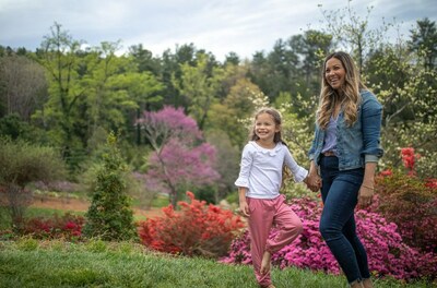 One of largest selections of native azaleas in the country is Biltmore’s 15-acre Azalea Garden, home to more than 20,000 plants and a tribute to horticulturist Chauncey Beadle.