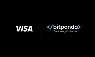 Bitpanda Technology Solutions now available to financial institutions via Visa's Fintech Partner Connect programme