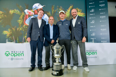 -Fernando Lemmen-Meyer, presidente de la Federación Mexicana de Golf (FMG)
-Jose Alonso, Director de Operaciones de Grupo Vidanta
-José Cristóbal Islas, jugador amateur, representante de la Universidad de Oregon
-Rodrigo Suárez Gilly, Director Ejecutivo del Mexico Open at Vidanta.