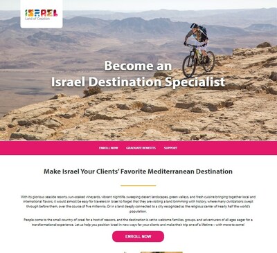 Building knowledge of the destination, builds consultant ability to promote and sell with greater confidence. (CNW Group/Consulate General of Israel)