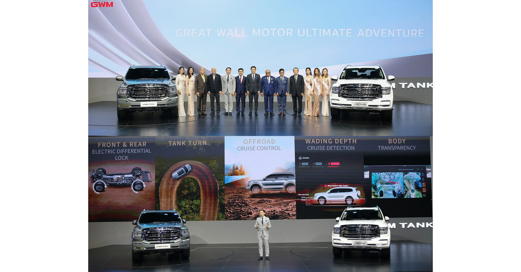 Model GWM TANK500 HEV debiutuje w Tajlandii i otwiera pierwszą og&oacute;lnoświatową przedsprzedaż