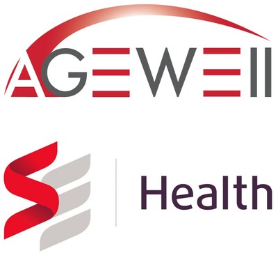 AGE-WELL Logo and SE Health Logo (CNW Group/AGE-WELL Network of Centres of Excellence (NCE))