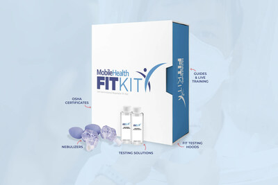 Mobile Health, a leading provider of occupational health solutions, is proud to announce the launch of Fit Kit™, an all-in-one respirator fit testing kit now available to purchase online through their e-commerce website.