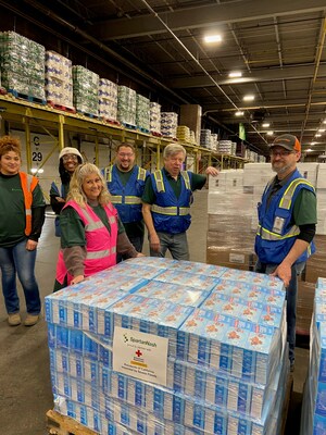 SpartanNash Associates shipped 24 pallets of food products to California residents impacted by severe flooding.