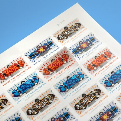 Art of the Skateboard Forever Stamps - United States Postal Service