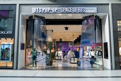 BTS POP-UP : SPACE OF BTS located in Toronto, Canada (CNW Group/Sukoshi Mart)