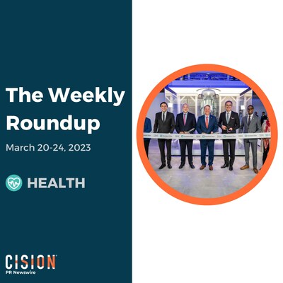 PR Newswire Weekly Health Press Release Roundup, March 20-24, 2023. Photo provided by IBM. https://prn.to/3LzKA3R