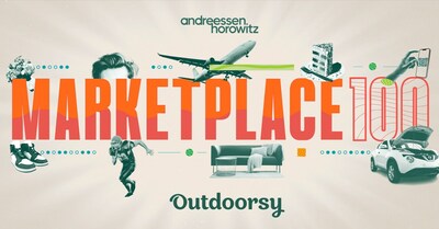 Created by renowned venture capital firm Andreessen Horowitz, the a16z ?Marketplace 100' list ranked Outdoorsy No. 29 overall, placing it alongside other great brands like Instacart, Valve, and Turo.
