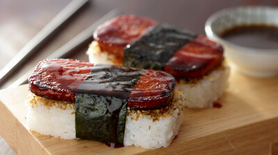SPAM® Musubi – This iconic Hawaiian snack is sure to be an elite hit at your next watch party.