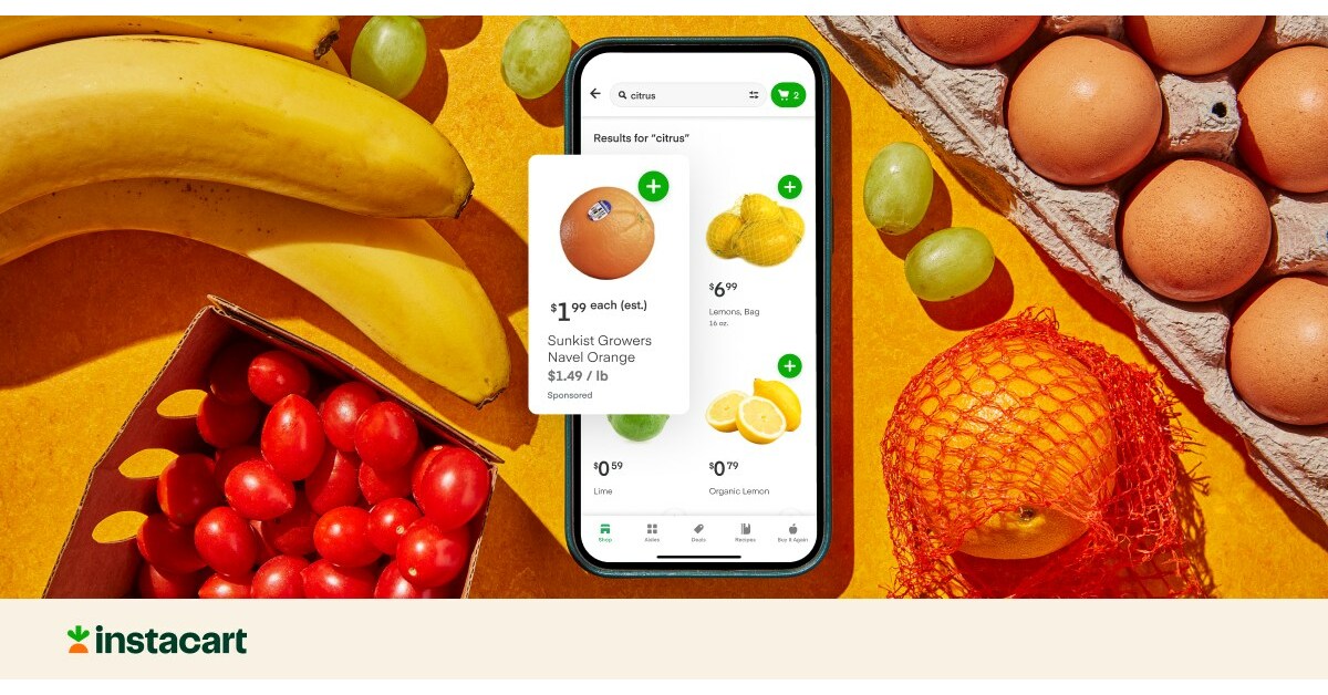 Instacart Serves Up New Avenues for Brands to Reach Shoppers