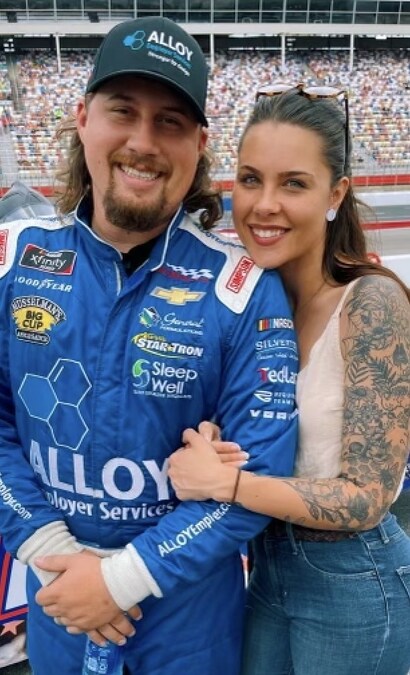 Racing's Newest Bad Boy Josh Williams and wife TikTok Star Trazia Rae Weather The Storm - Vimarsana News