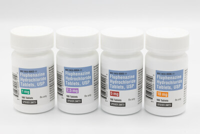 Fluphenazine Hydrochloride Tablets, USP in 1 mg, 2.5 mg, 5 mg, and 10 mg strengths. Upsher-Smith Laboratories, LLC