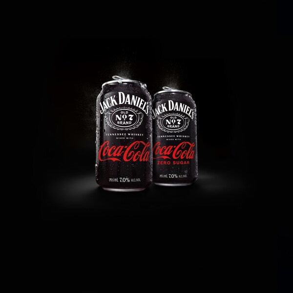 Jack Daniel’s and Coca Cola®& Ready-to-Drink launches in U.S. at retailers nationwide (PRNewsfoto/Jack Daniel's)