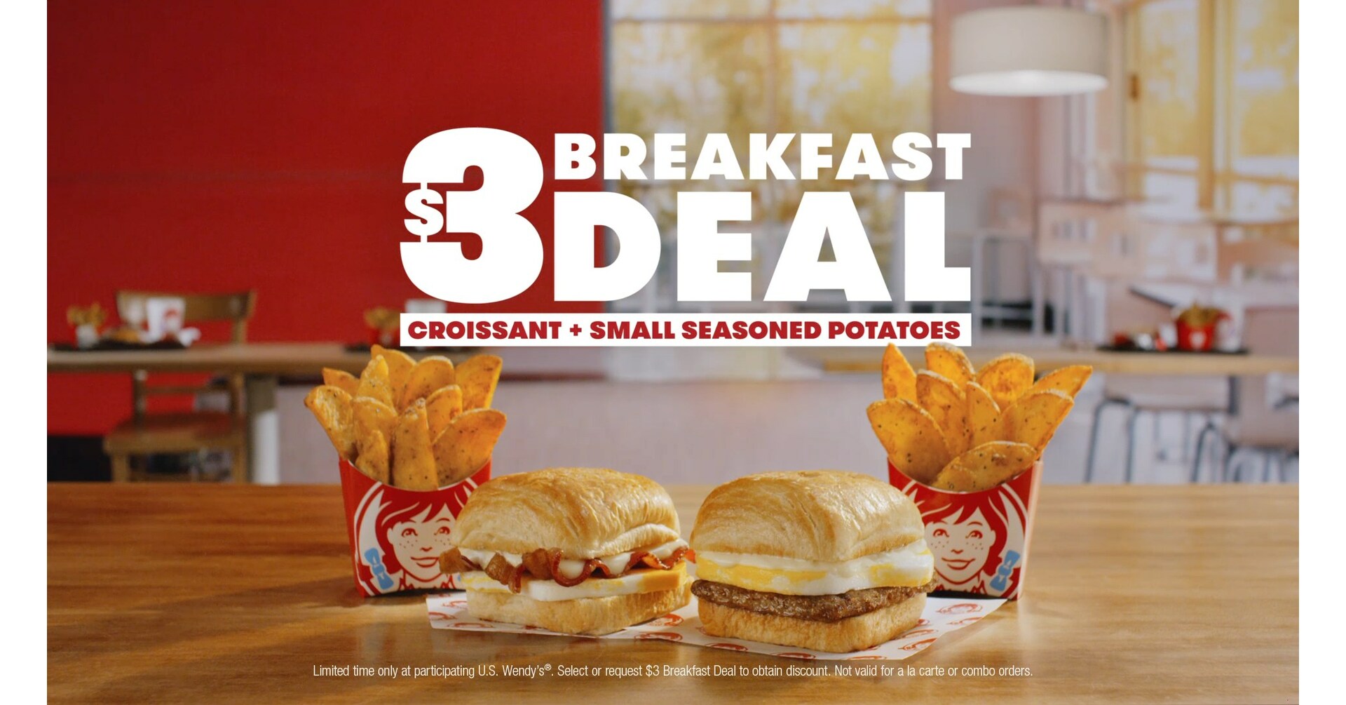 Wendy's FanFavorite 3 Breakfast Deal is Back!