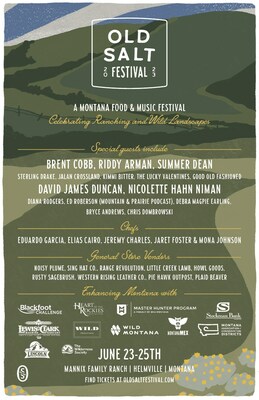 1st inaugural Old Salt Festival Poster