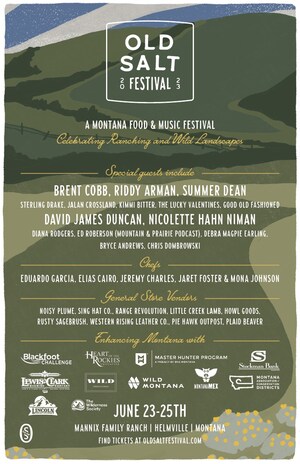 OLD SALT FESTIVAL ANNOUNCES A NEW WOOD-FIRED FOOD &amp; MUSIC FESTIVAL CELEBRATING RANCHING AND WILD MONTANA LANDSCAPES