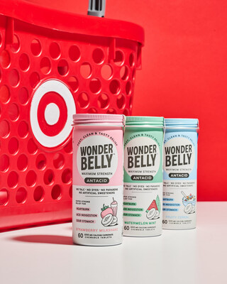 Wonderbelly Antacid launches at Target