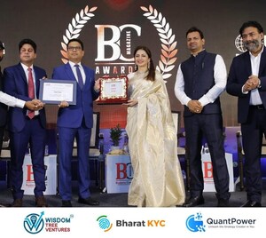 Bharat KYC secures 'Fastest eKYC' and QuantPower bags 'Best Algo Trading Platform' Award from NITI Ayog Advisor &amp; Bollywood Diva Bhagyashree