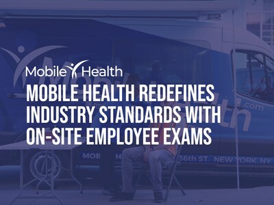 Mobile Health revolutionizes the standard of occupational health services with its on-site employee exams, delivering unparalleled convenience to its clients.