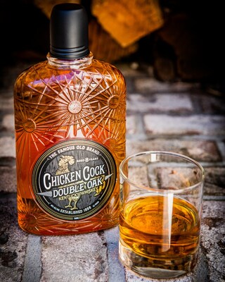 Chicken Cock Whiskey's latest release Double Oak Whiskey