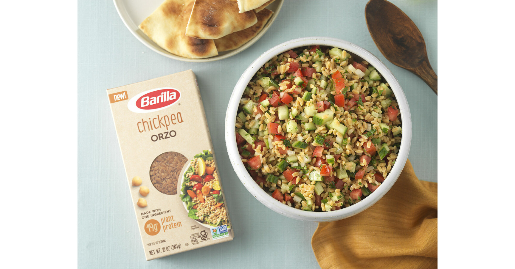 Barilla® Expands Chickpea Pasta Offerings with Versatile Orzo Shape