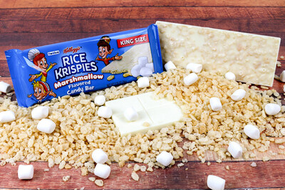 Frankford Candy, the leader in manufacturing and marketing licensed confections and gifts, and Kellogg’s are teaming up to bring two new king-size Kellogg’s® Rice Krispies® Candy Bars to the candy aisle this spring.