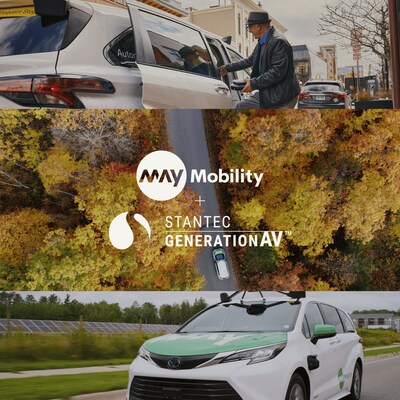 May Mobility and Stantec partner to deliver turnkey AV microtransit solutions