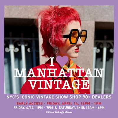 Manhattan Vintage Show, April 2023