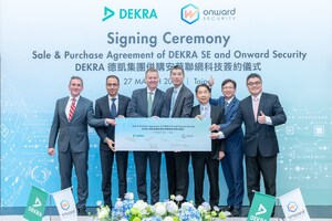 Onward Security becomes part of the DEKRA family in the APAC region, DEKRA strengthens Cybersecurity Business 