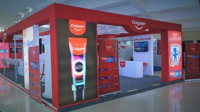 Colgate Palmolive India Booth at the Indian Dental Association event