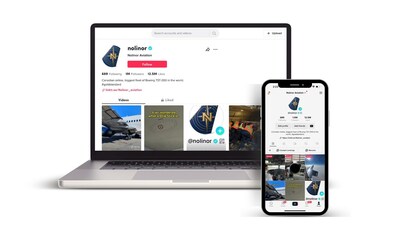 A digital firm delivers 1 million subscribers to its first client - Nolinor Aviation reaches one million subscribers on TikTok thanks to BDK agency
