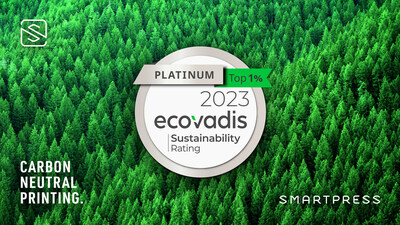 Smartpress is committed to creating positive social change by partnering with environmental organizations that share a steadfast approach to sustainability. In addition to collaborating with EcoVadis, they are a Green Power Partner of the Environmental Protection Agency, a signatory of the United Nations Global Compact and a partner of the Carbon Disclosure Project.