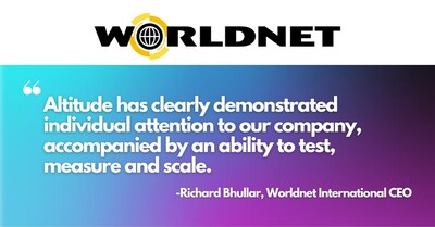 Wolrldnet International & Altitude Marketing Partnership