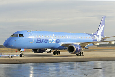 Breeze E190 Plane