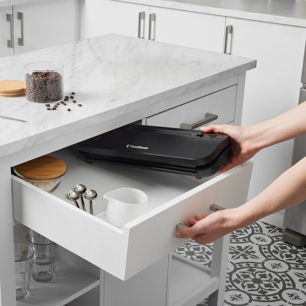 New FoodSaver® Compact Vacuum Sealer Delivers FullSized Power in a