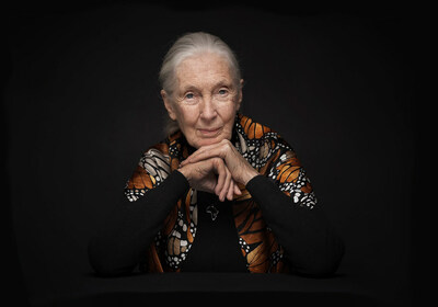 Dr. Jane Goodall. Photo credit: Vincent Calmel (CNW Group/The Jane Goodall Institute of Canada)