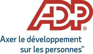 ADP Logo (FR) (Groupe CNW/ADP Canada Co.)